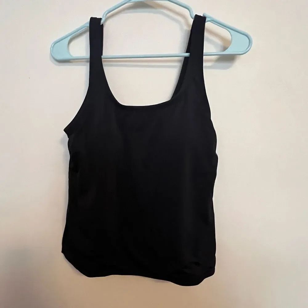 L.L. Bean Women's Black Swim Top